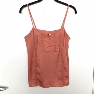 Kensie | Coral Silky Tank Top